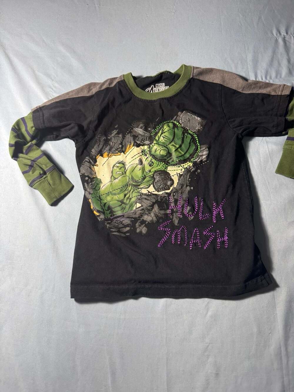 Marvel Avengers Incredible Hulk Size 4T Long Sleeve